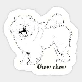 Chow chow Sticker